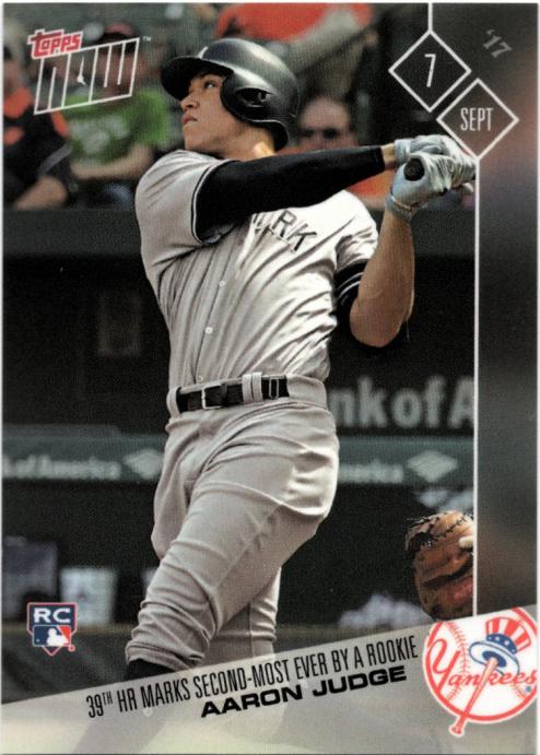 2017 Aaron Judge [Base - 39th HR] #570