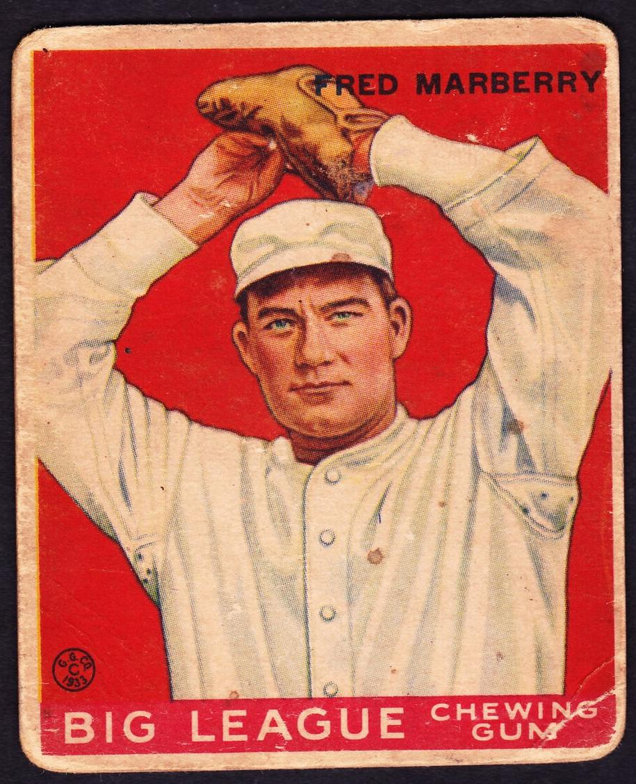 1933 Fred Marberry #104