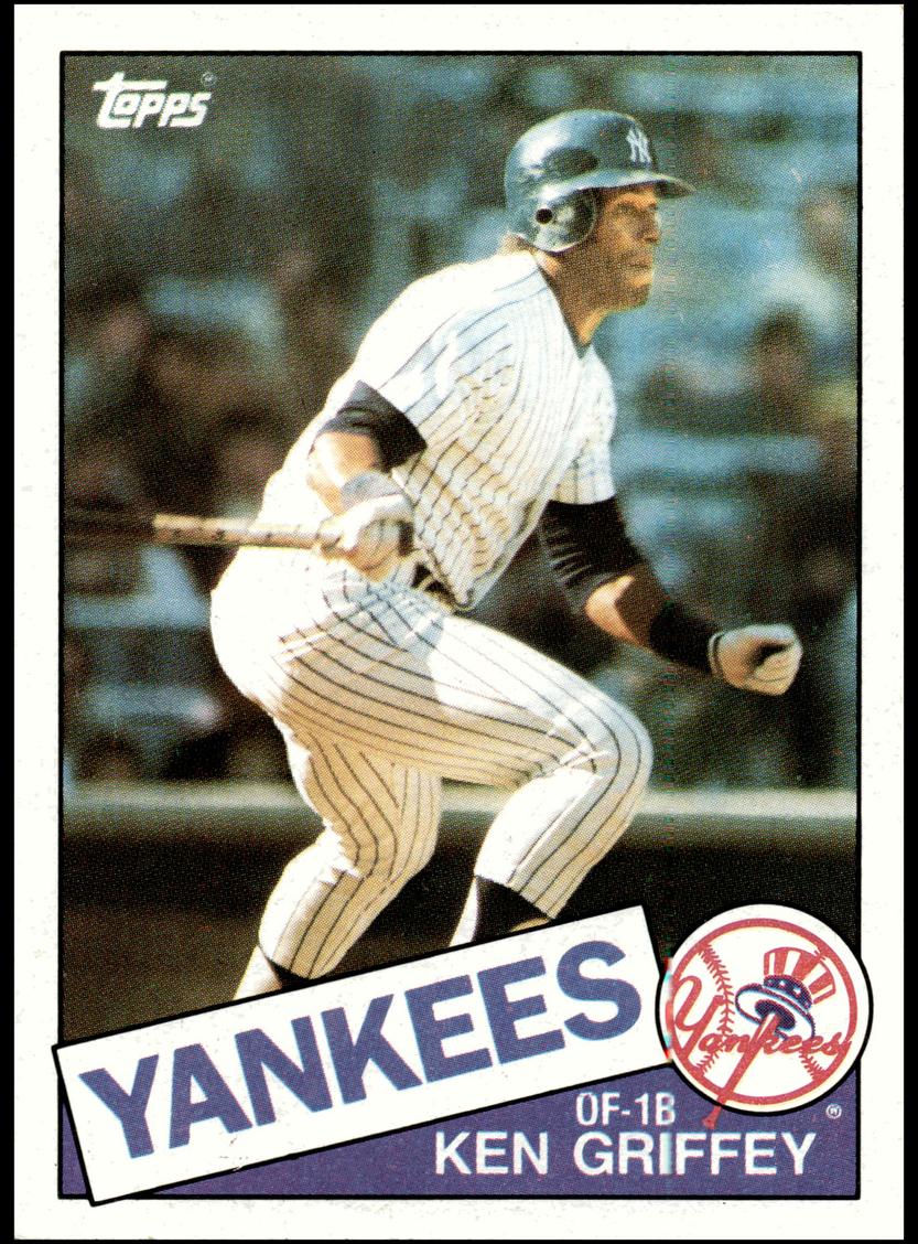 1985 Topps Ken Griffey #380 card