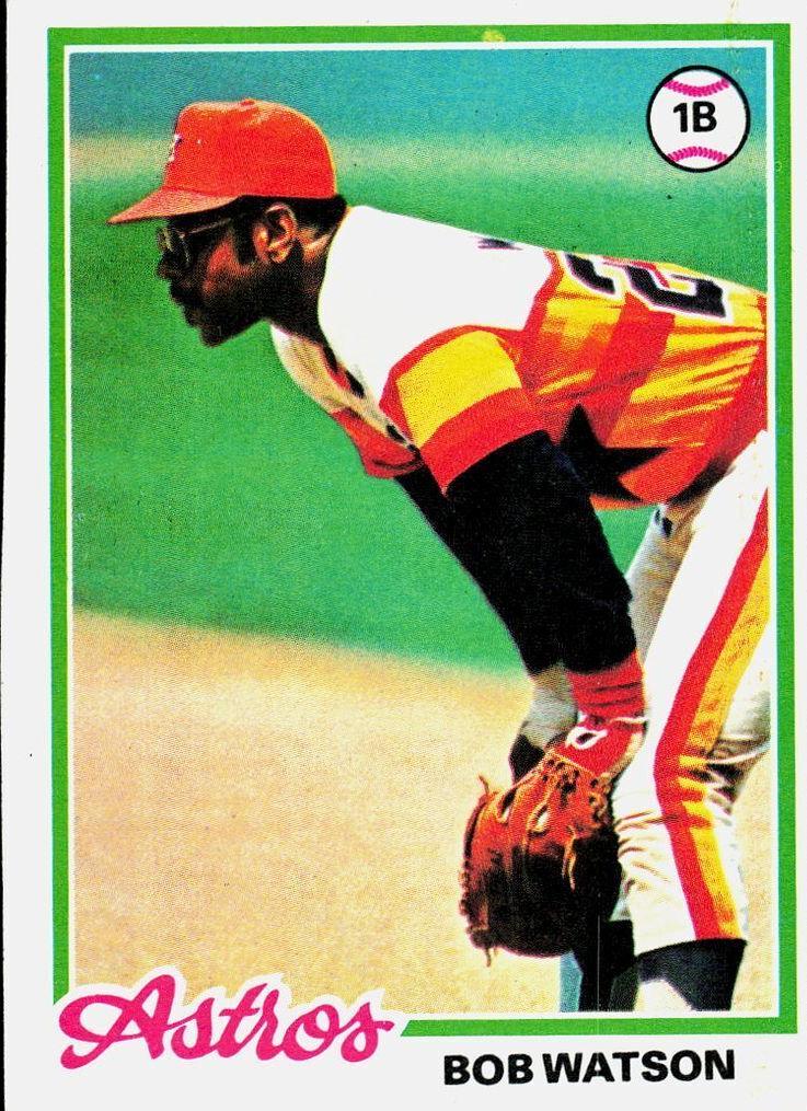 1978 Topps Bob Watson #330 card