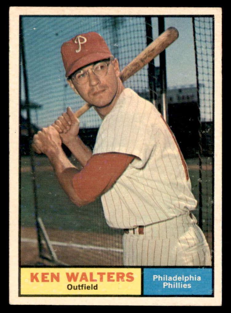 1961 Topps Ken Walters #394 card