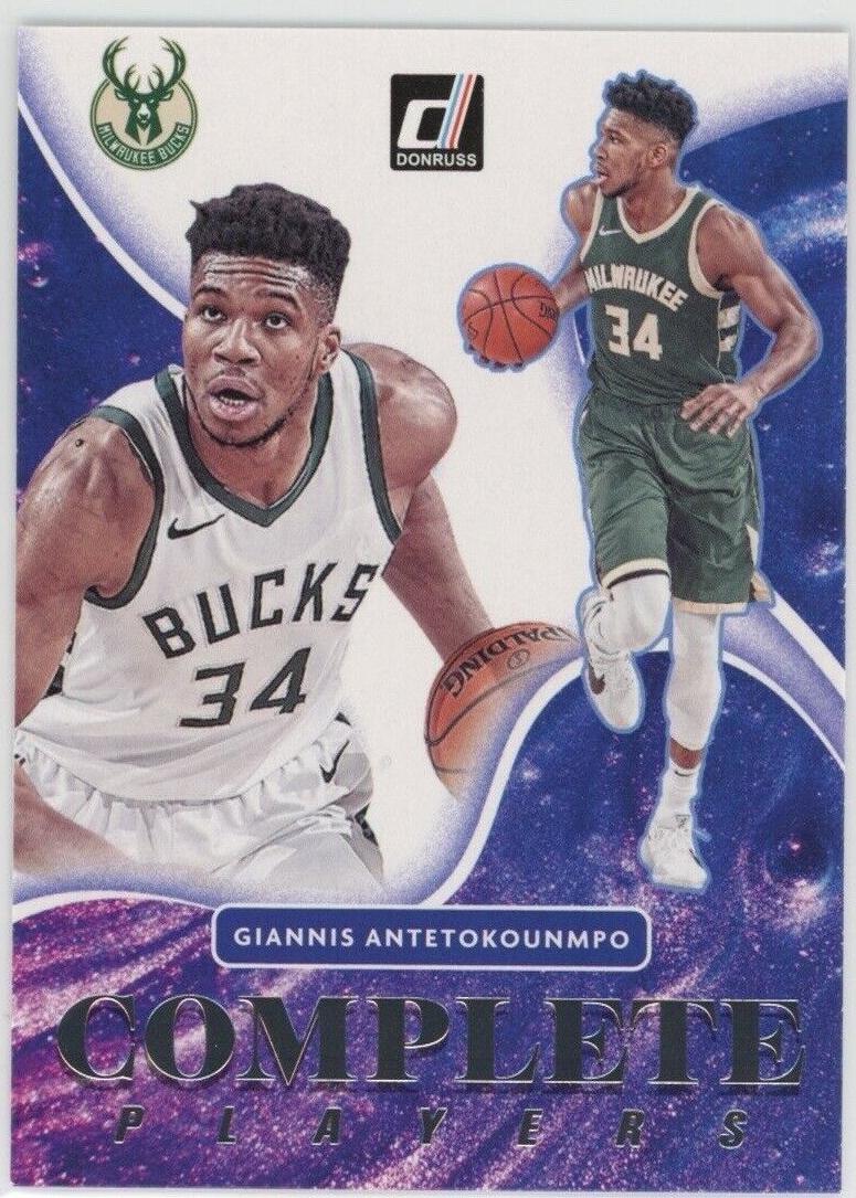 2021 Panini Donruss Giannis Antetokounmpo #9 card