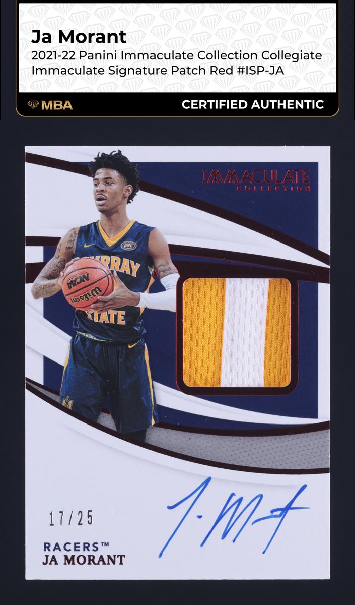 2021 Ja Morant [Red] #ISP-JA