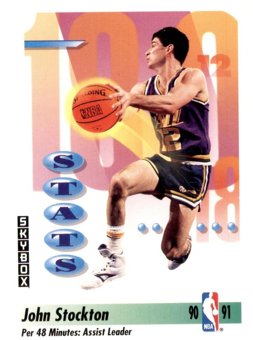 1991 John Stockton #306