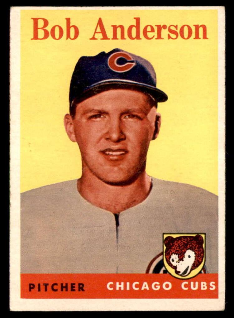 1958 Topps Bob Anderson #209 card