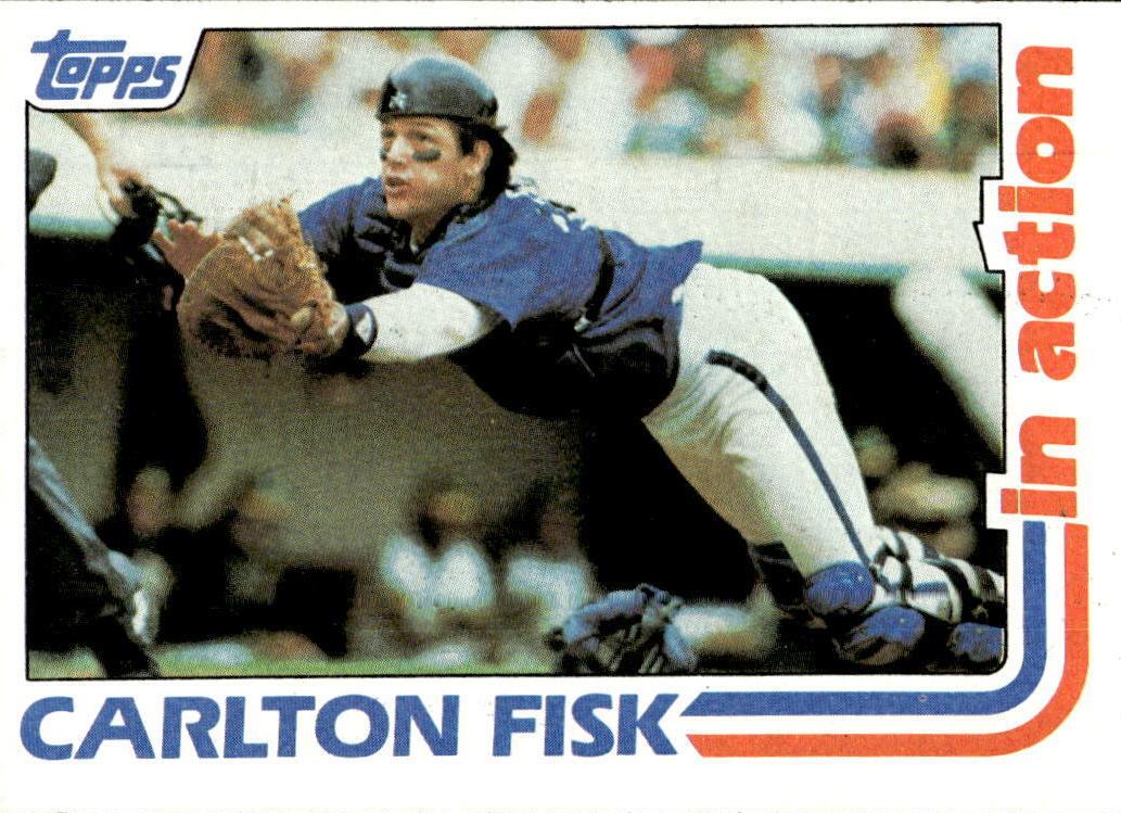 1982 Topps Carlton Fisk #111 card