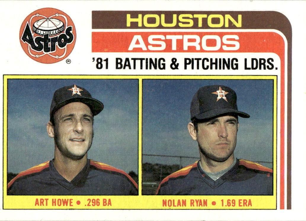 1982 Topps Nolan Ryan #66 card