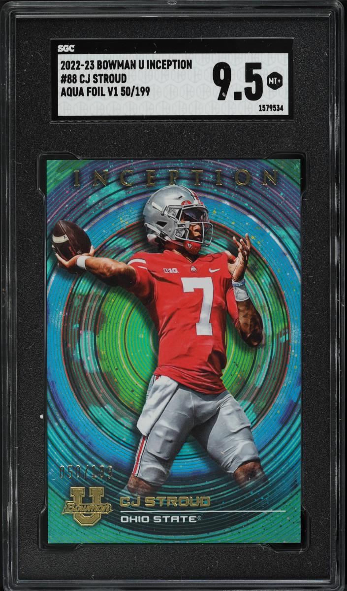 2022 C.J. Stroud [Aqua Foil V1] #88