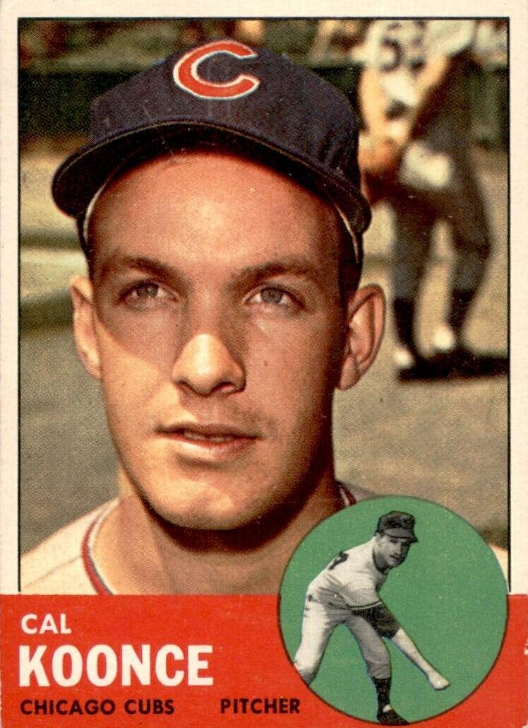1963 Topps Cal Koonce #31 card