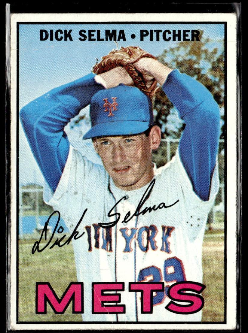 1967 Topps Dick Selma #386 card