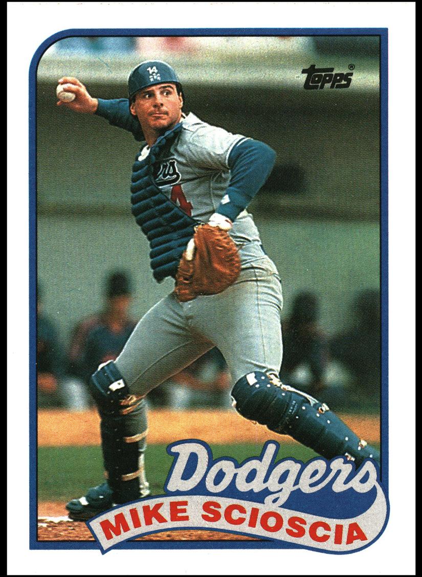 1989 Mike Scioscia #755