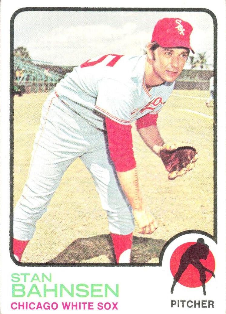 1973 Topps Stan Bahnsen #20 card