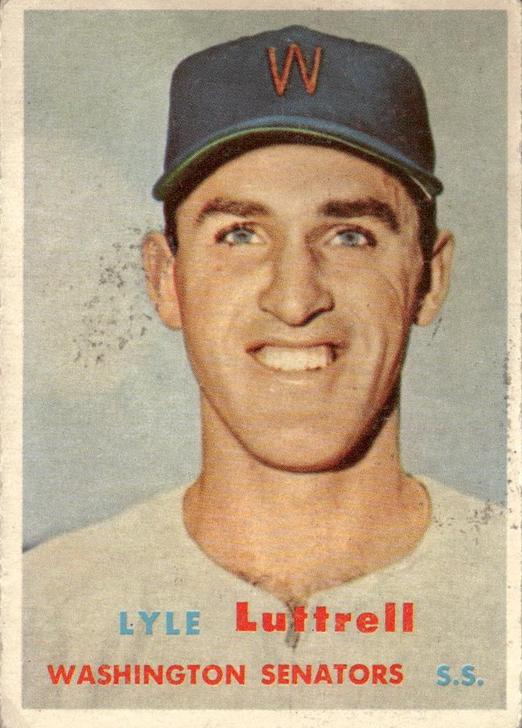 1957 Lyle Luttrell #386