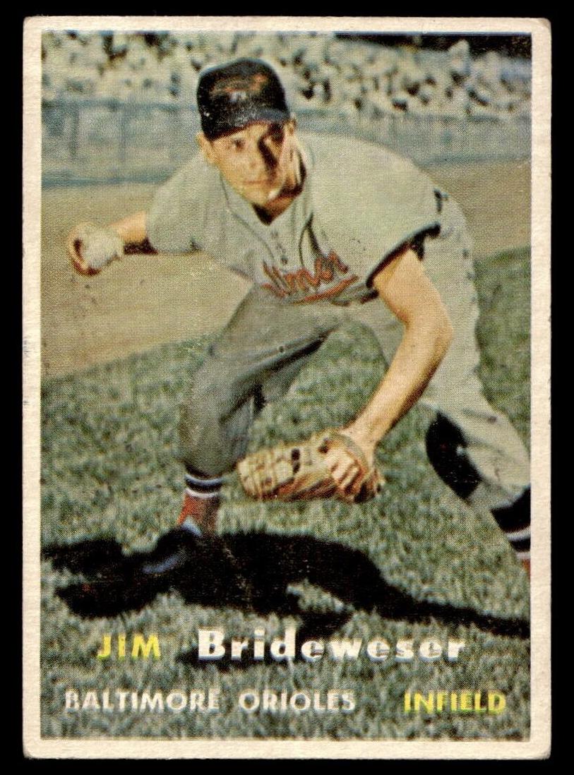 1957 Jim Brideweser #382