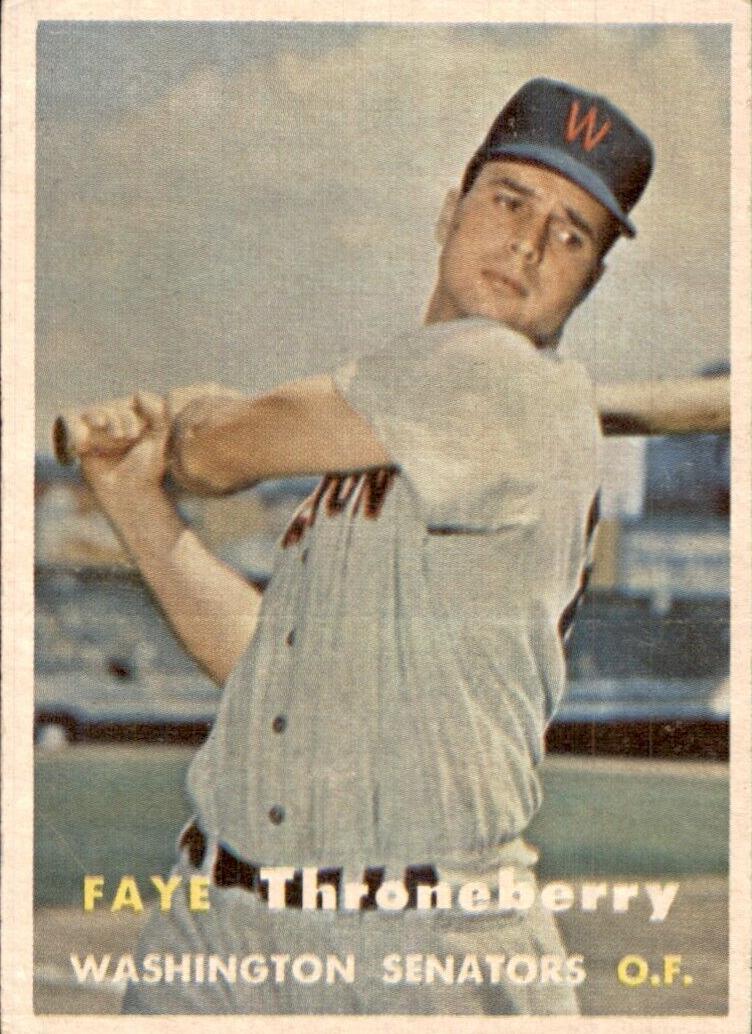 1957 Faye Throneberry #356