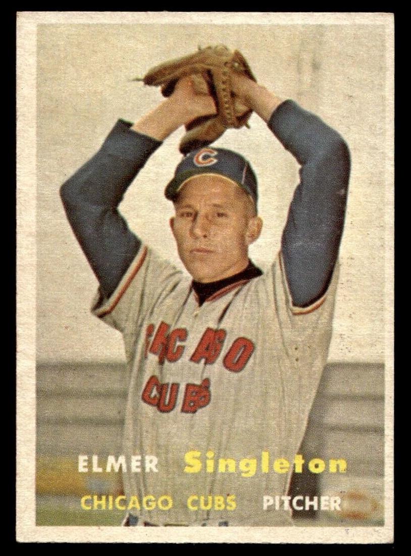 1957 Elmer Singleton #378