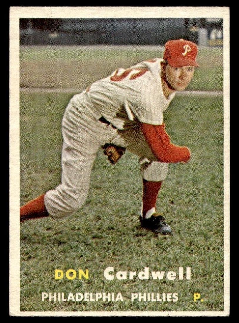 1957 Don Cardwell #374