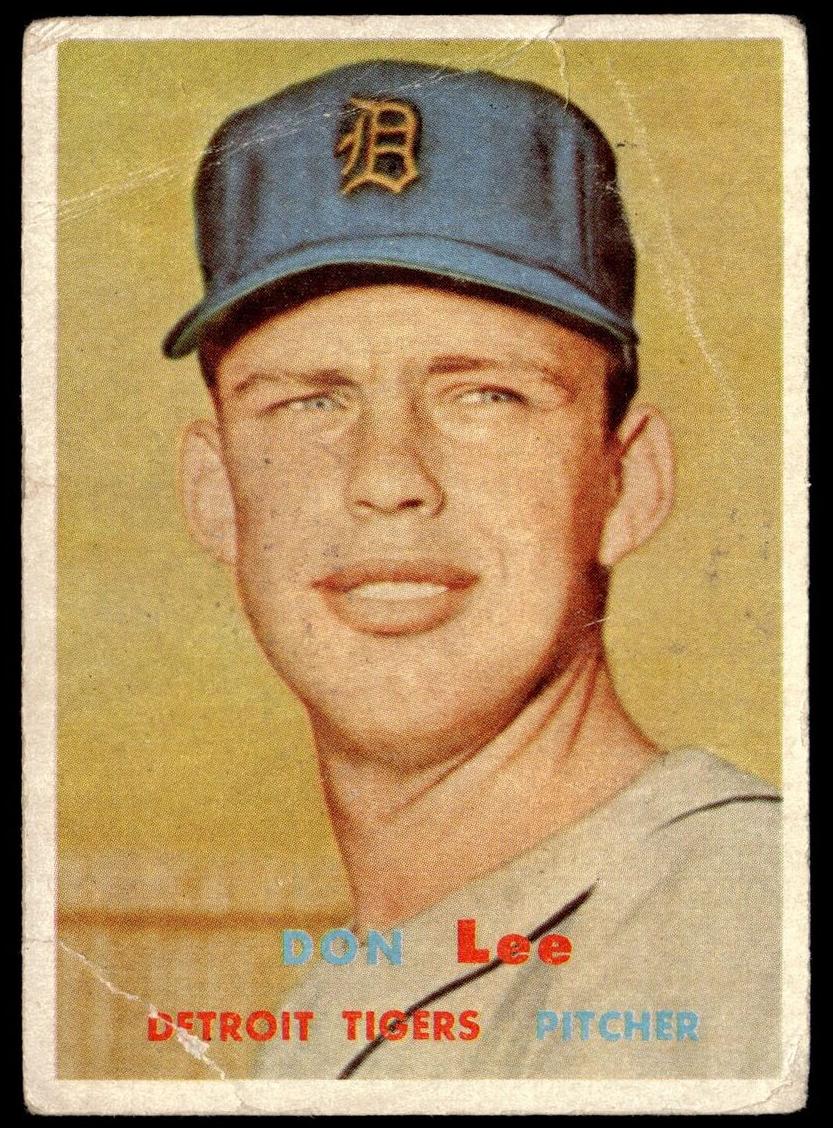 1957 Topps Don Lee #379 card