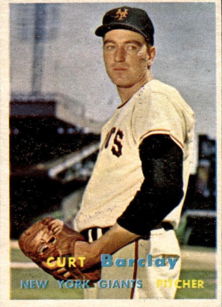 1957 Curt Barclay #361