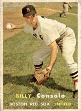 1957 Topps Billy Consolo #399 card