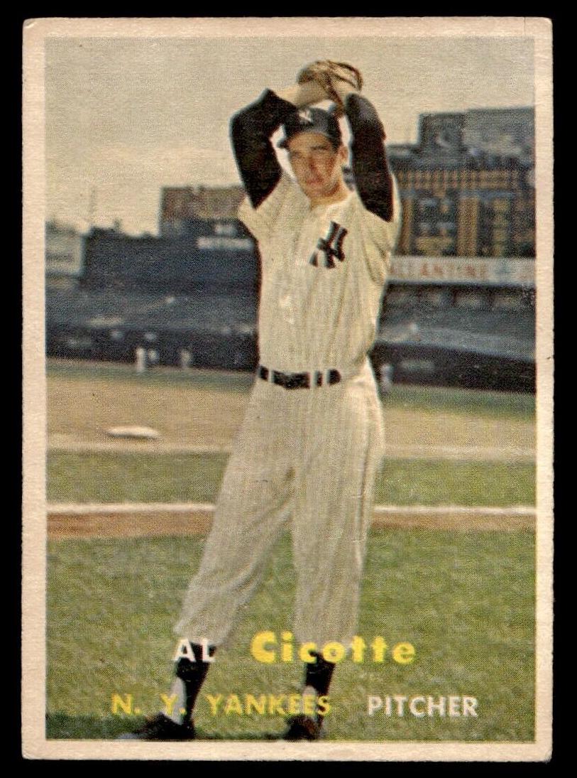 1957 Al Cicotte #398