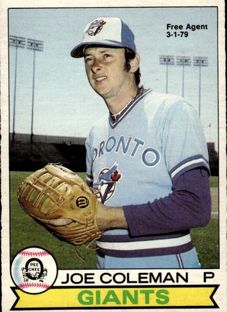 1979 Joe Coleman #166