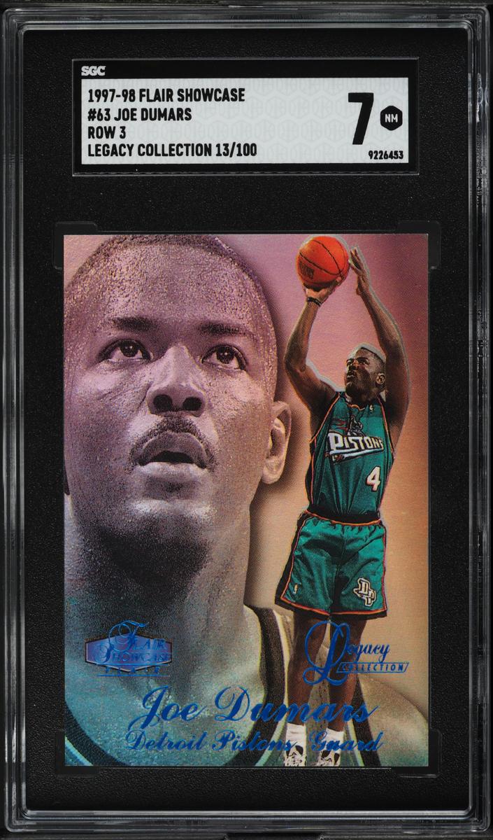 1997 Joe Dumars [Row 3] #63