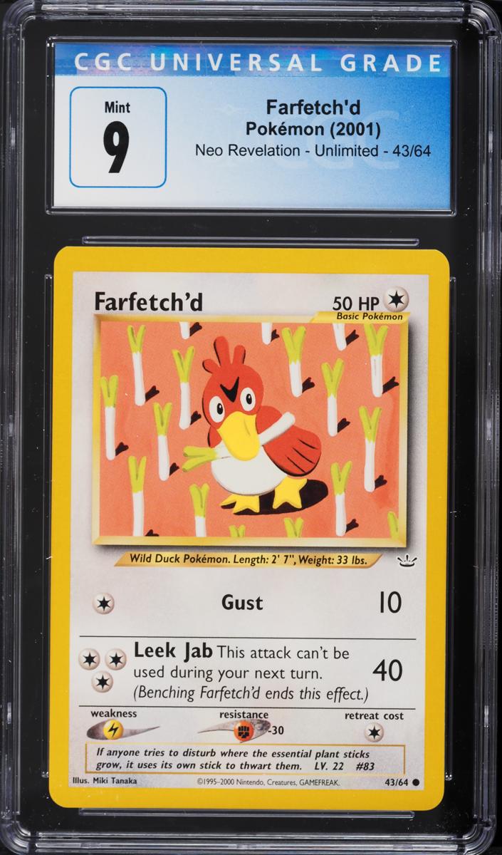 Farfetch'd 2001 Pokemon Neo Revelation