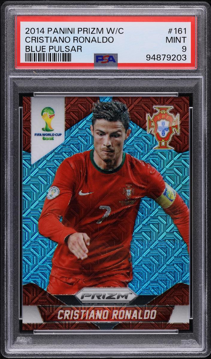 2014 Cristiano Ronaldo [Blue Pulsar] #161