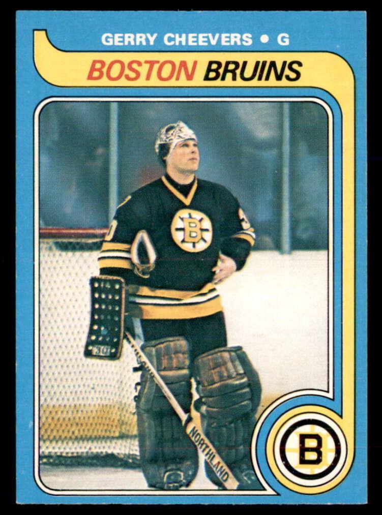 1979 O-Pee-Chee Gerry Cheevers #85 card