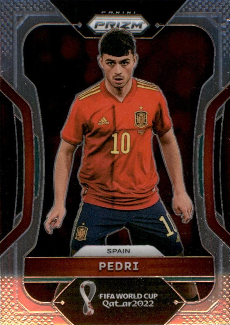 Pedri 2022 Prizm World Cup Qatar card