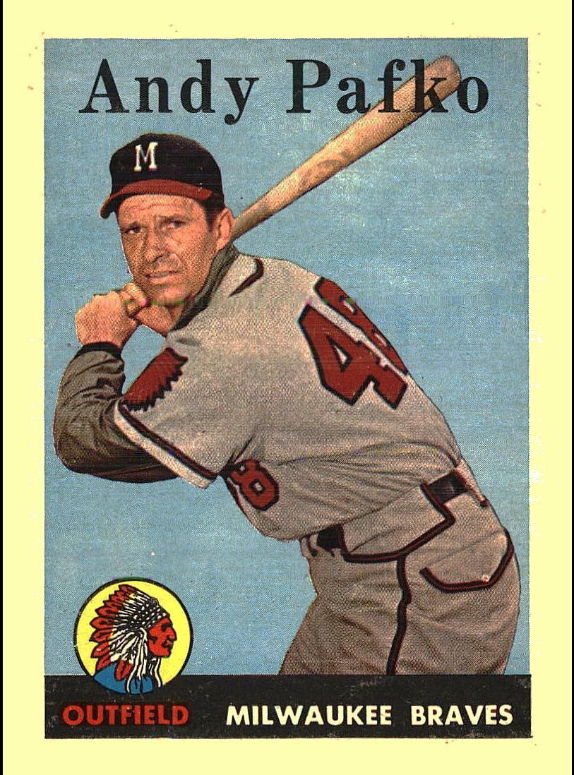 1958 Topps Andy Pafko #223 card
