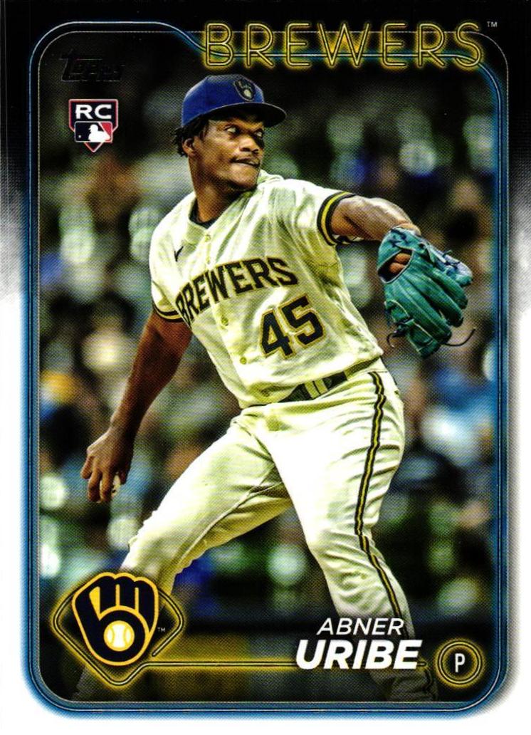 2024 Topps Abner Uribe #310 card