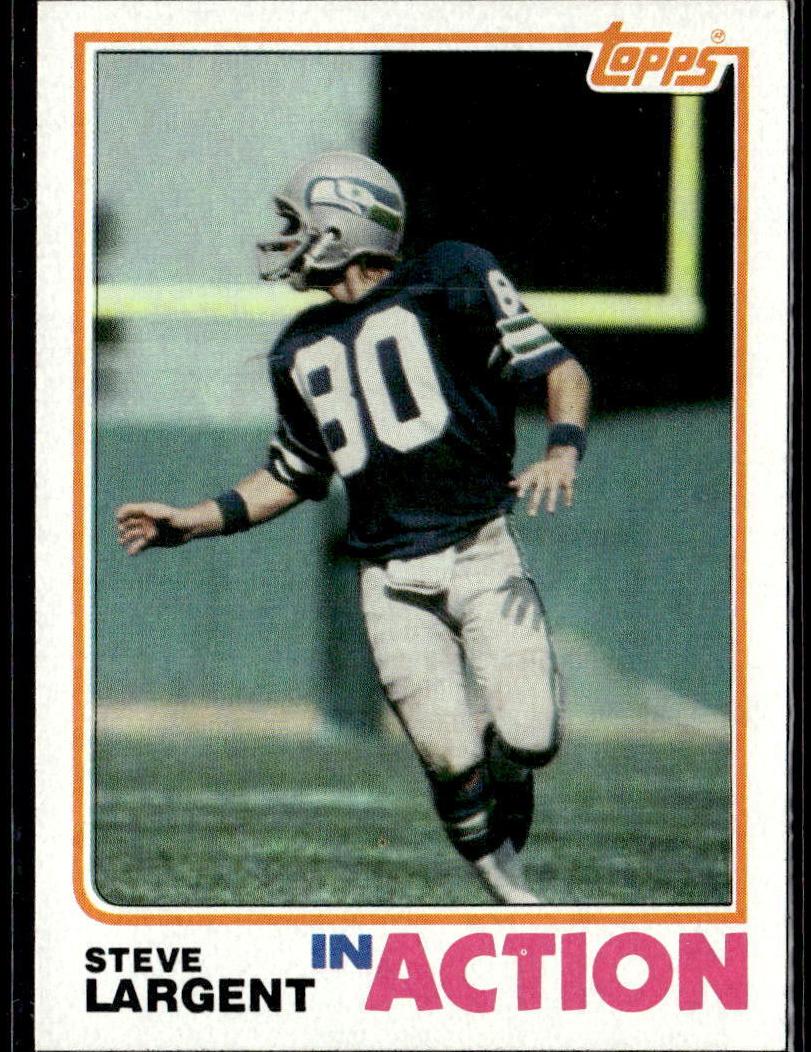 1982 Topps Steve Largent #250 card