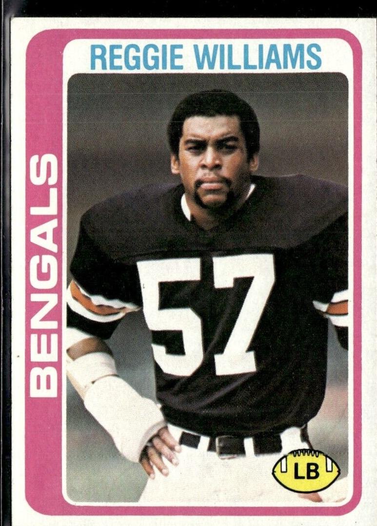 Reggie Williams 1978 Topps Football