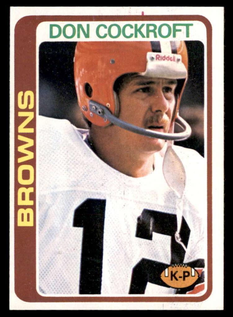 Don Cockroft 1978 Topps Football