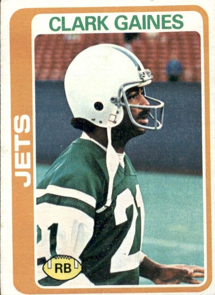 Clark Gaines 1978 Topps Football
