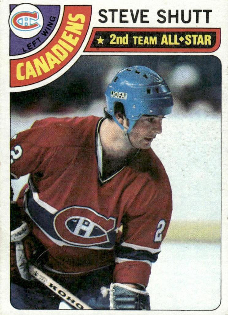 1978 Topps Steve Shutt #170 card