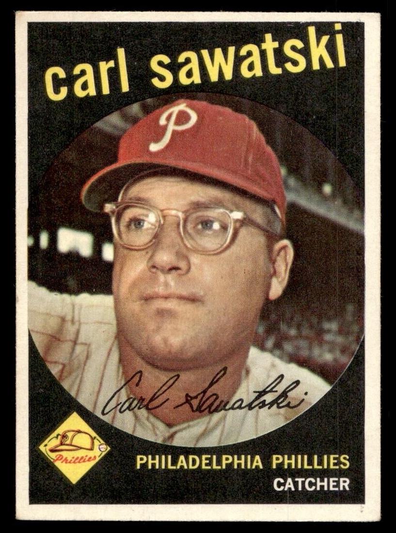 1959 Carl Sawatski #56