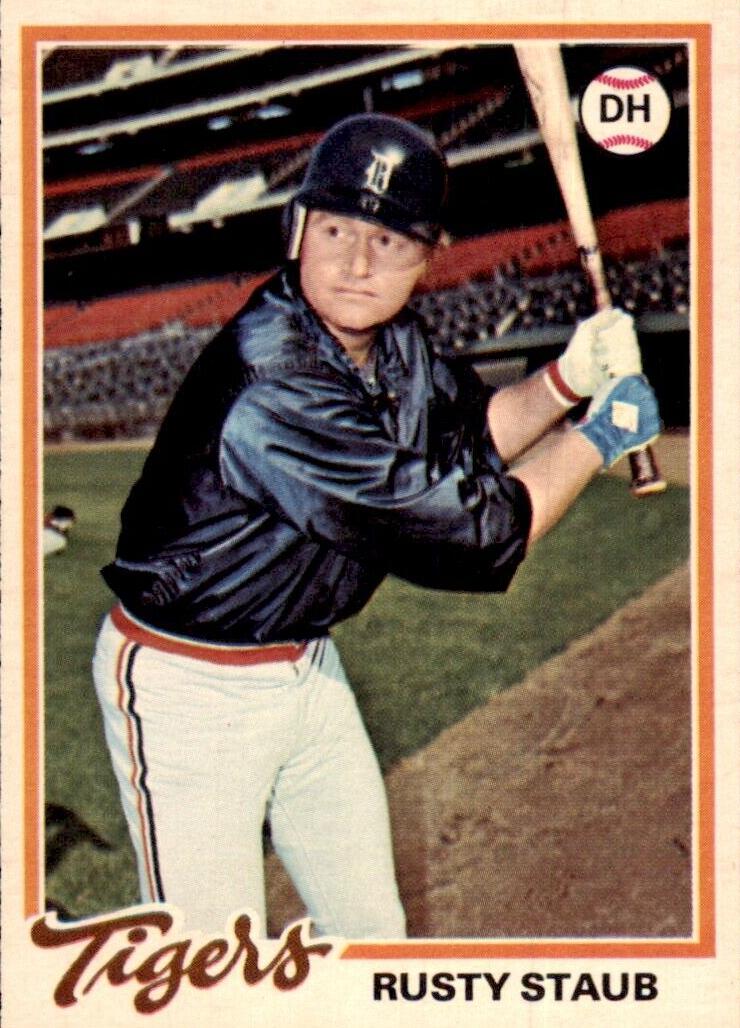 1978 Rusty Staub #188