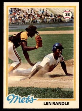 1978 Len Randle #132