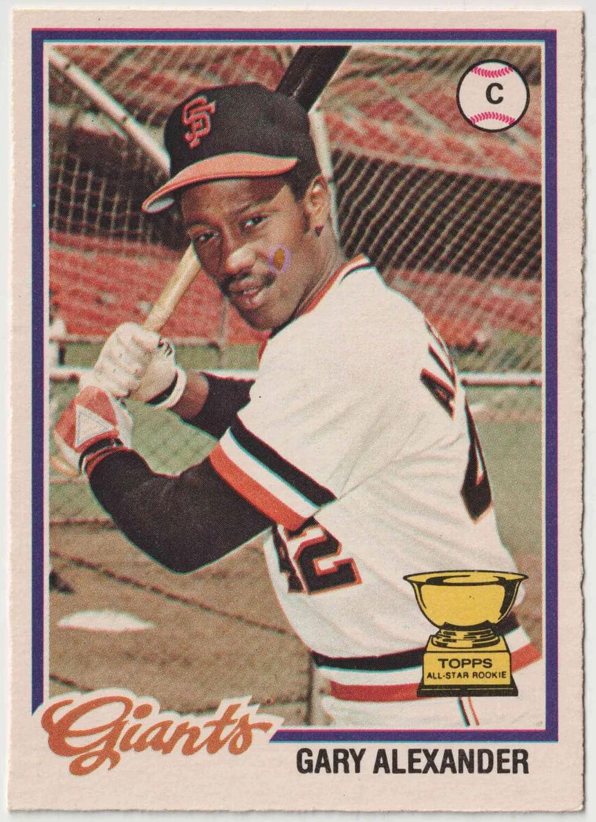 1978 Gary Alexander #72