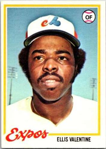 1978 Ellis Valentine #45