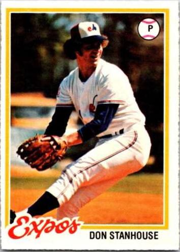 1978 Don Stanhouse #162