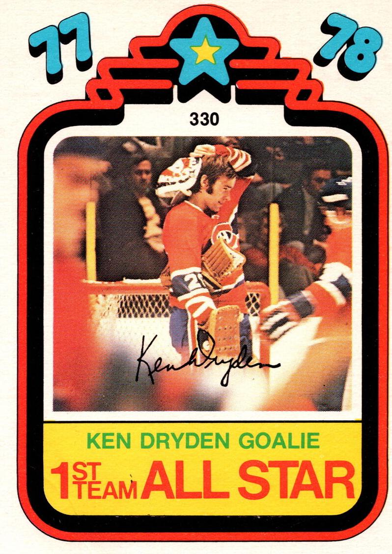 1978 Ken Dryden #330