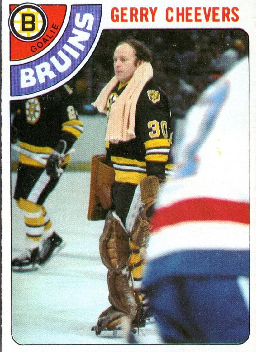 1978 O-Pee-Chee Gerry Cheevers #140 card