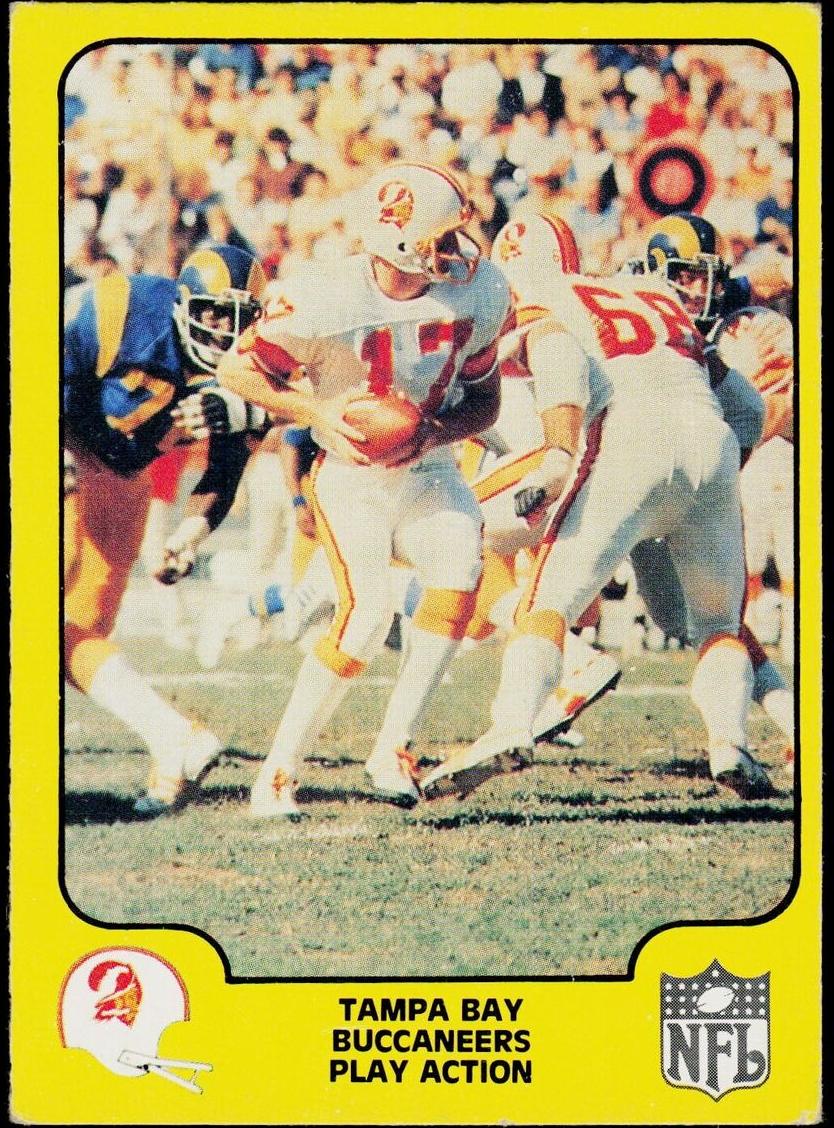 1978 Fleer Team Action Tampa Bay Buccaneers #53 card