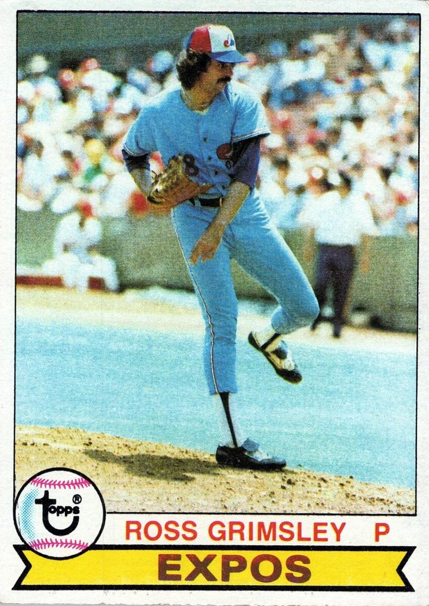 1979 Topps Ross Grimsley #15 card