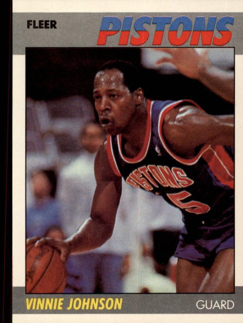 1987 Vinnie Johnson #58