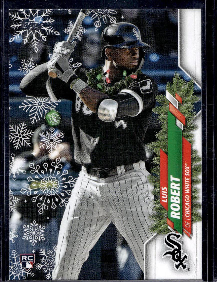 2020 Topps Holiday Luis Robert #HW2 card